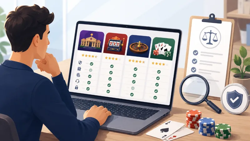 Varför det är smart att jämföra nätcasinon via en oberoende guide